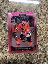 2021-22 O-PEE-CHEE OPC PLATINUM JONATHAN TOEWS #101 MATTE PINK