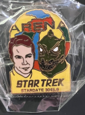 Star Trek TOS Episode 19 Pin ''Arena'' Hollywood Pins, 1991