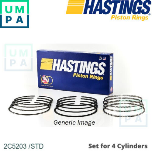 PISTON RING KIT FOR BMW M43B19 M44B19 1.9L 4cyl 3 E46 - Picture 1 of 6