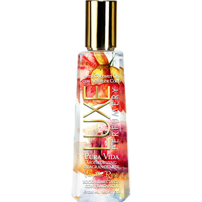 Luxe Perfumery Pura Vida Vanilla Rose Moisturizing Fragrance Mist for Women, 8.0