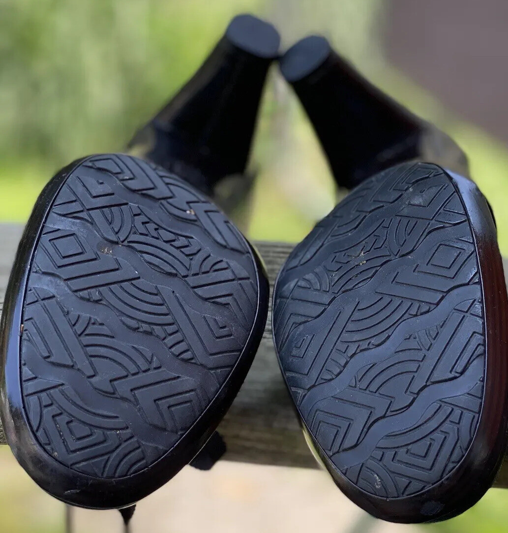 Indigo By Clarks Black Lea Jungle Java Pumps Leat… - image 8