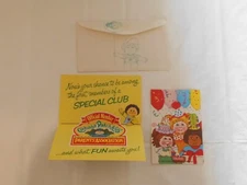 Vintage Cabbage Patch Kids Parents Association Mail In Offer 1983