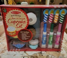 NEW Melissa  Doug - Bake  Decorate Cupcake Set by Melissa  Doug