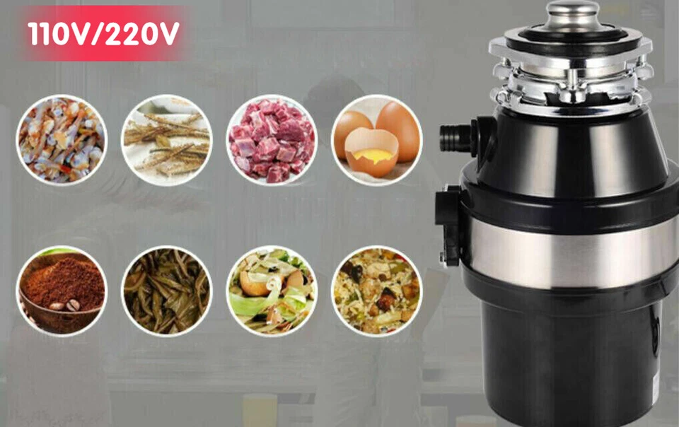 Trituradora de basura doméstica de 4000 RPM 1400 ML - Imagen 2 de 4