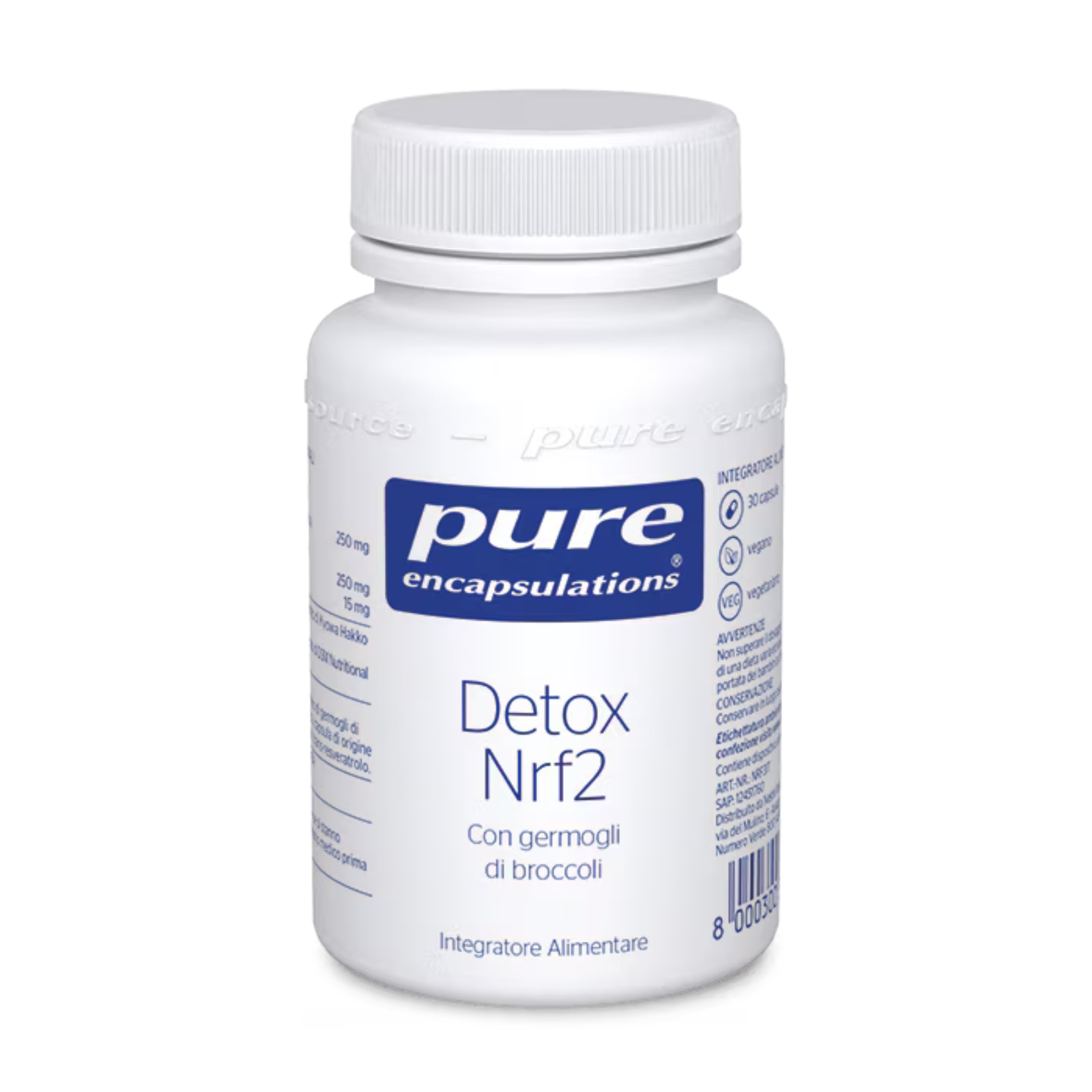Pure Encapsulations Detox Nrf2 mg 30 cps