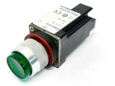 Allen Bradley 800MR-Q24S Ser D Green Pilot Light 24 V