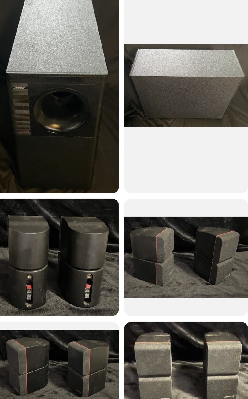Bose Acoustimass 5 Series II Speaker System Subwoofer Home Audio Theater Tested