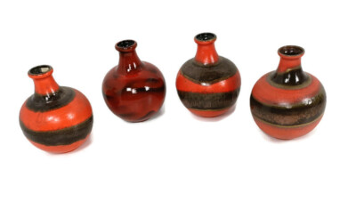 Fat Lava Pottery Steuler Vintage Vase German West Ceramic STEULER