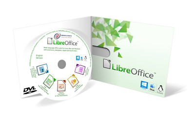 Libre Office Suite 2011 Word Processor Database Excel compatible - USB | DVD