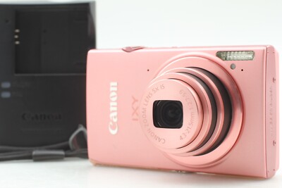 MINT w/ Charger] Canon IXY430F Pink Compact Digital Camera 16.1MP