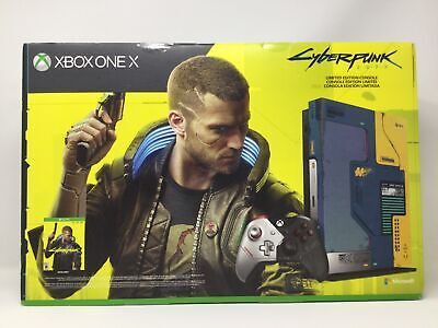 Microsoft Xbox One X Console Cyberpunk 2077 Limited Edition Microsoft Xbox One X Console Cyberpunk 2077 Limited Edition