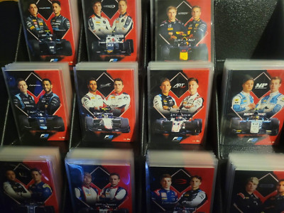 2021 Topps Turbo Attax F1 Pick a Card Team Duo Cards F2