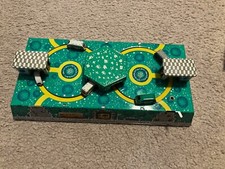 ABTOTPACCA CITY BUS/GAS TIN LITHOGRAPHED WIND UP TOY includes wind up key 