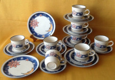 Staffordshire Tableware England Sun Moon & Stars Kaffeeservice Gedeck für 8 Pers