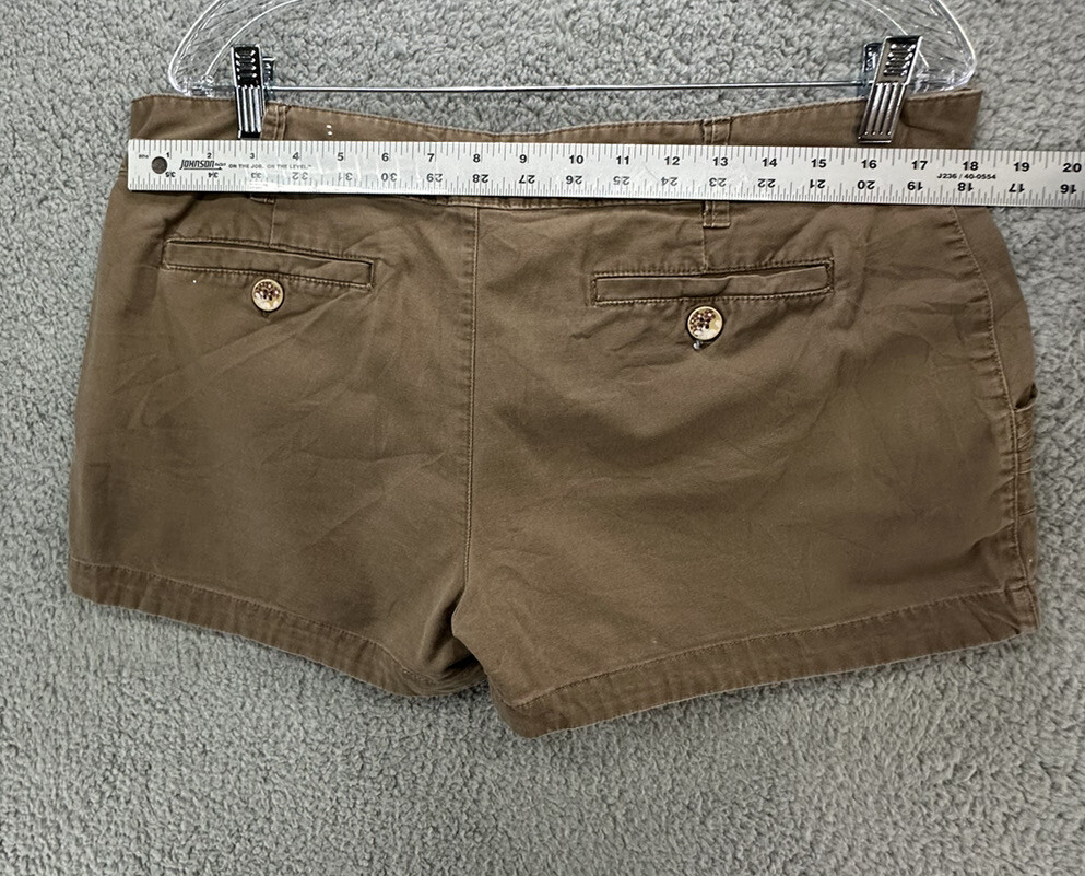 Ocean Pacific Womens Shorts Size 16 Brown Distressed Gorpcore OP eBay