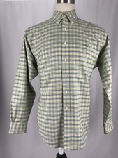 Brooks Brothers L/S Button Up Multicolored Shirt Men's Sz Large Non Iron