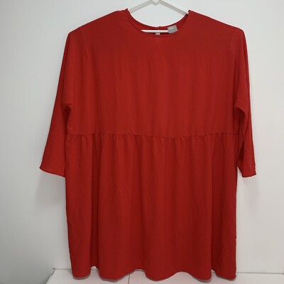 asos curve red dress ASOS EDITION Curve broderie wide sleeve plunge midi dress in red