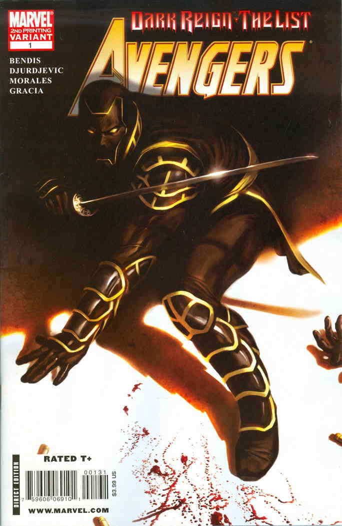 Dark Reign: The List-Avengers #1 (2nd) VF/NM; Marvel | Ronin cover - we combine