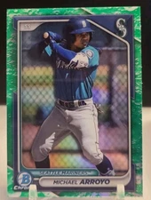 2024 Bowman Michael Arroyo Lunar Glow Refractor #BCP-97