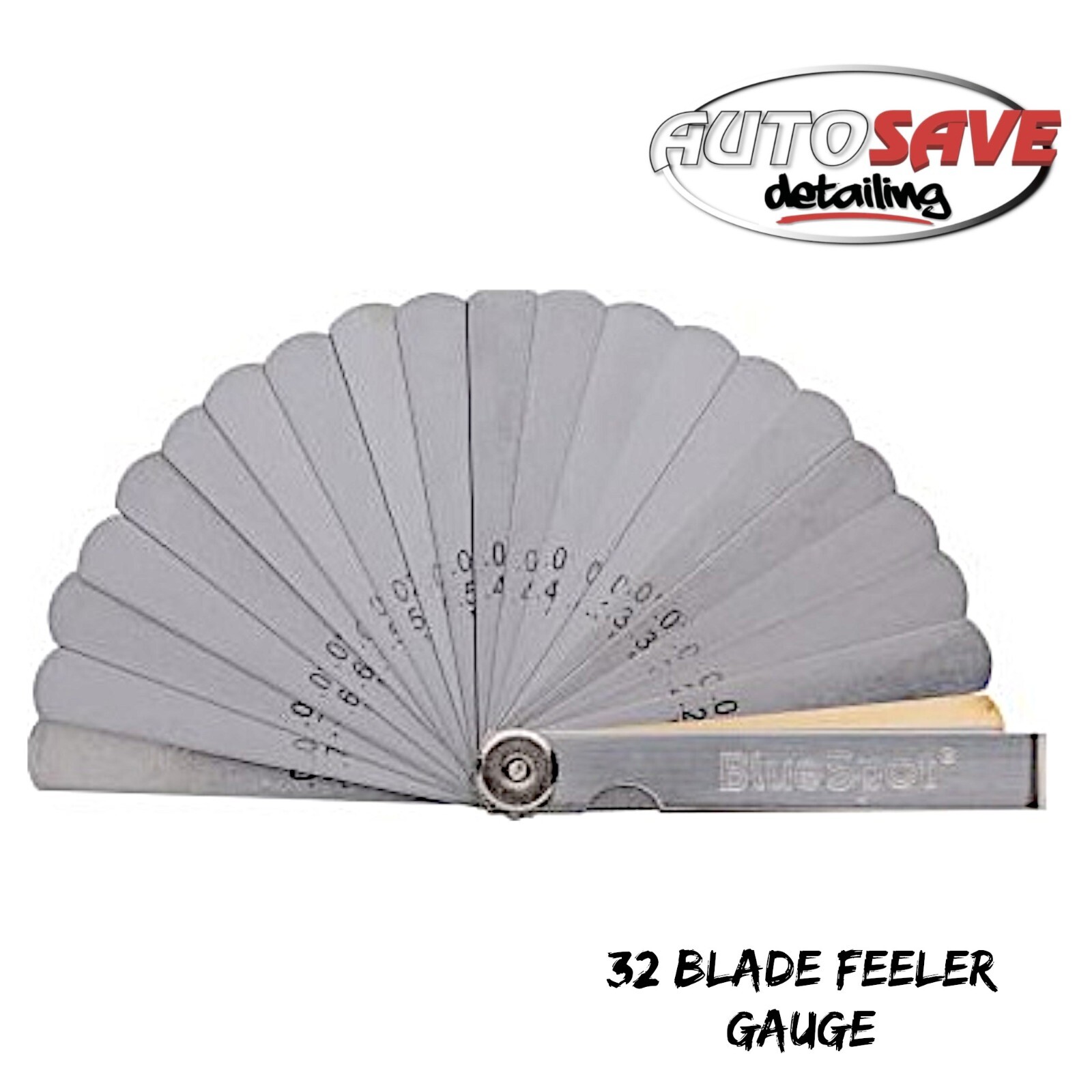 BlueSpot - 32 Blade Feeler Gauge