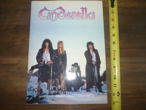 "Cinderella" Tourbook Long Cold Winter World Tour 1988-89