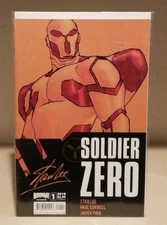 Soldier Zero #1 STAN LEE VARIANT Dave Johnson Cover w/Sleeve & Board NM