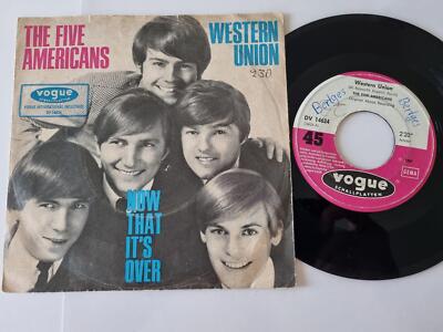 The Five Americans - Western union 7'' Vinyl Germany