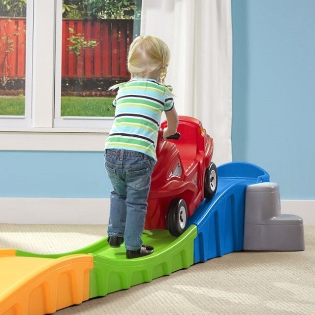 toddler car roller coaster