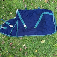 SmartPak 54" Stable Sheet Blue Green Pony