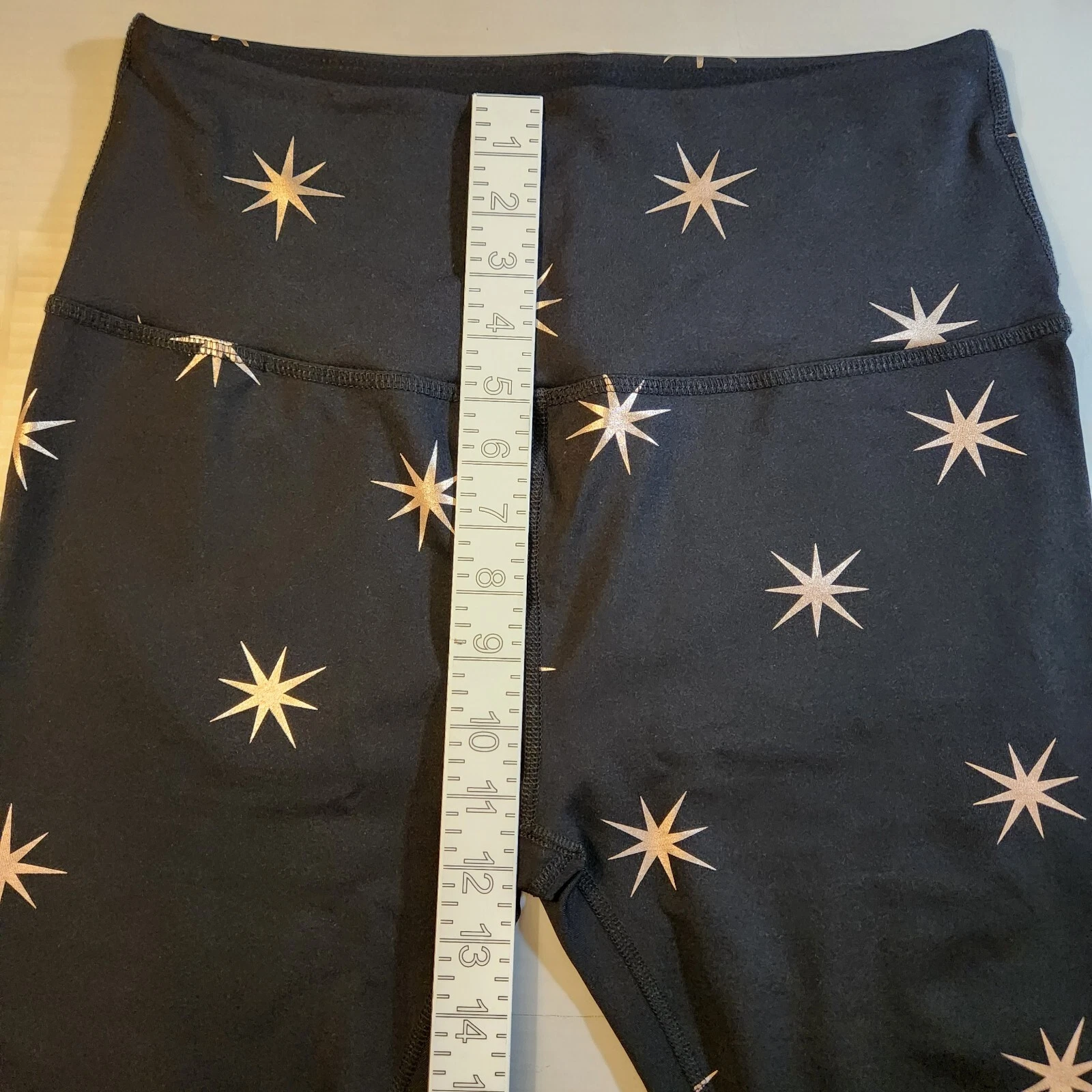 beyond-yoga north star high waisted star midi leggings