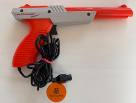Nintendo Nes Zapper Gun Orange/ Grey Fully Cleaned & Tested