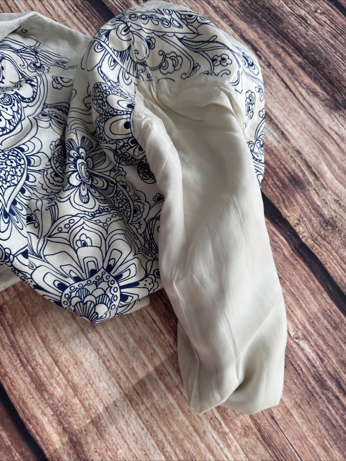 Adele Simpson Jacket Beige Size Small - image 11