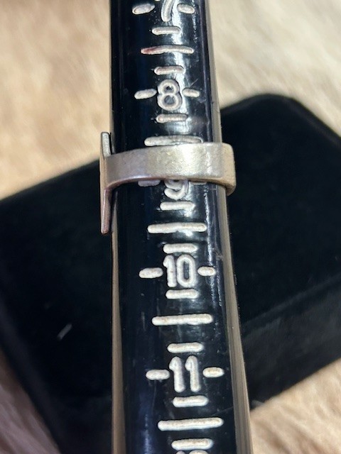 Vintage Silver Thunderbird Ring Native American S… - image 7