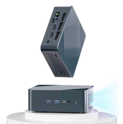 Mini PC, AMD 3550H(Max 3.7GHz), Mini Computers 16GB DDR4 RAM 512GB SSD, Mini Des
