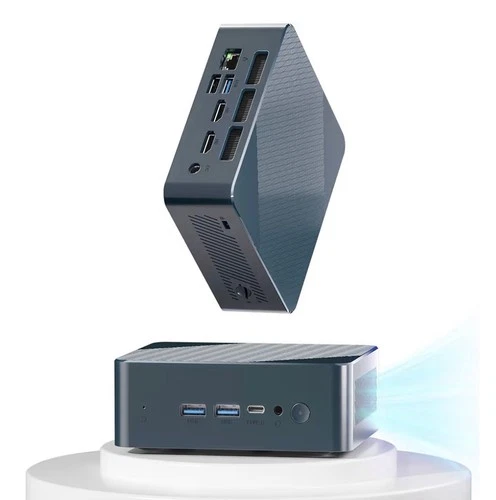 Mini PC, AMD 3550H(Max 3.7GHz), Mini Computers 16GB DDR4 RAM 512GB SSD, Mini Des