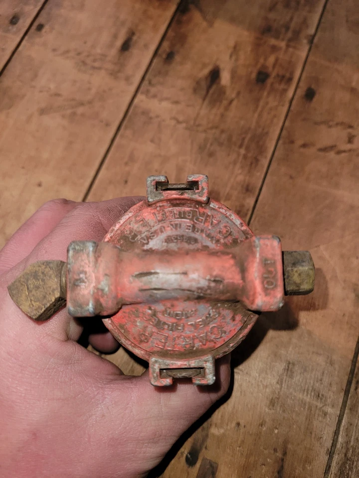 De colección CARTER SEDIMENT BOWL #2146397 FILTRO DE COMBUSTIBLE TRACTOR IMPLEMENTO COCHE CAMIÓN Foto 2 de 4