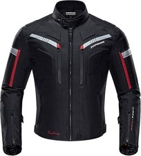 Men’s Armored Motorcycle Jacket Waterproof Windproof Biker Riding Gear