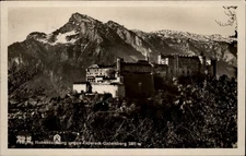 RPPC Festing Hohensalzburg Salzburg Austria vintage postcard q744