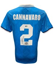 FABIO CANNAVARO SIGNED SSC NAPOLI 1993/94 HOME SHIRT (ACG CERT AG17441)