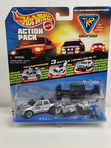 Hot Wheels Action Pack Team Knight Rider Dante & Kyle Set Vintage 1998