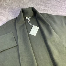 Splendid x Cella Jane Blog Oversized Knit Cardigan Duster Olive Green Medium NWT