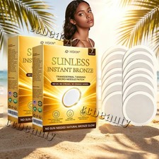 Hiskin Sunless Natural Glow Tanning Microdarts Patch Enhances Your Natural Tan