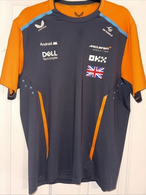 Castore 2024 McLaren F1 Team Jersey Shirt Size L  (slim Fit) #4 Lando Norris