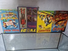 4 X Vintage Bücher TV21 Valiant 1977 Eagle  1971 Donald And MICKEY 1976