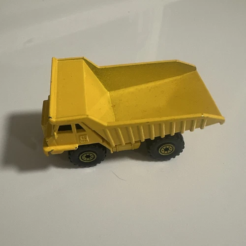 Vintage 1979 Mattel Hot Wheels Caterpillar Yellow Dump Truck Malaysia