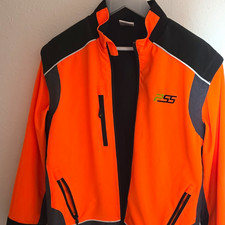 PSS Herren Softshelljacke L Orange/Schwarz/Gr...