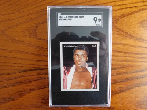 Scarce  /400 MUHAMMAD ALI Authentic 1981-94 Klectors Cab Card SGC 9 MINT BOXING