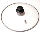 Used, Unbranded, 10½-inch, Tempered-glass Lid for Frying Pan or Pot — photo 1
