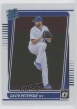 2021 Panini Donruss Optic Rated Rookie David Peterson #61 5a4