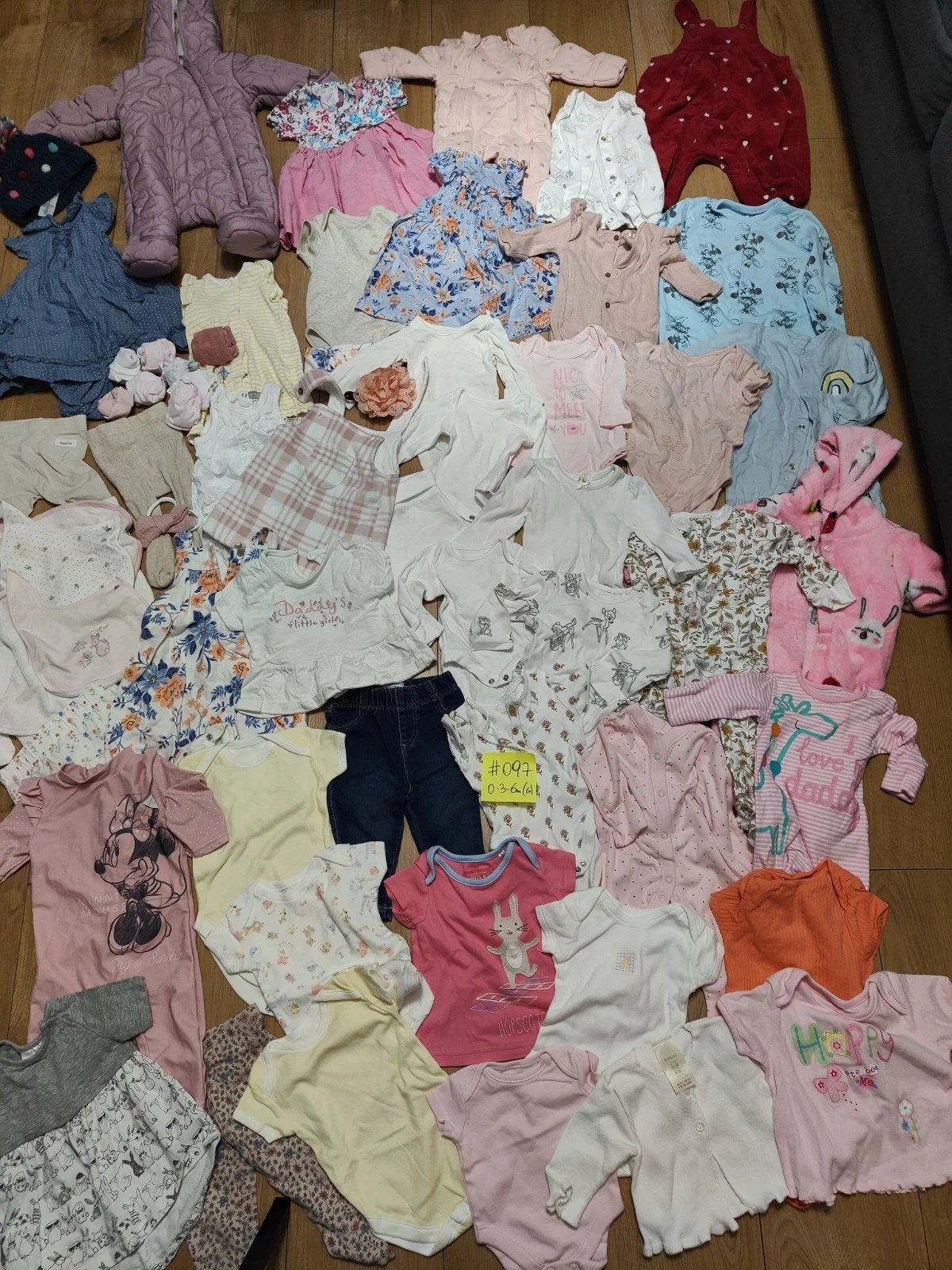 #097💜 Huge Bundle Of Baby Girl Clothes 0-3-6months NEXT GEORGE NUTMEG DISNEY
Opens in a new window